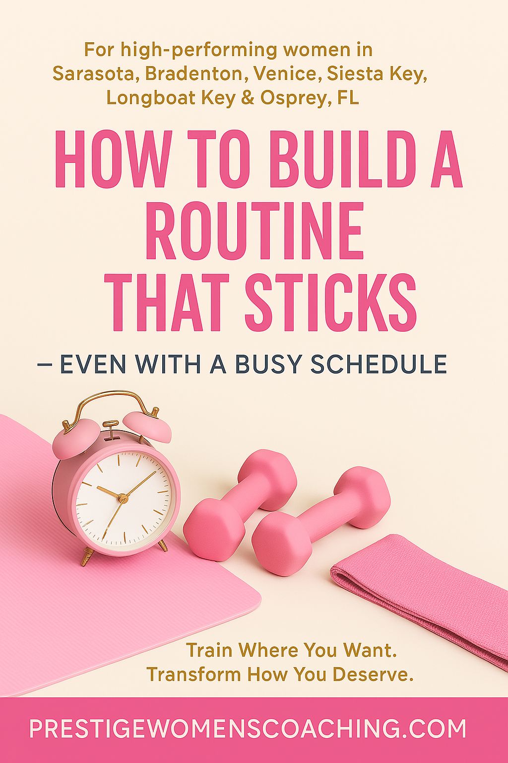 How to Build a Routine That Sticks — Even With a Busy Schedule (Sarasota, Bradenton & Gulf Coast Women’s Guide)