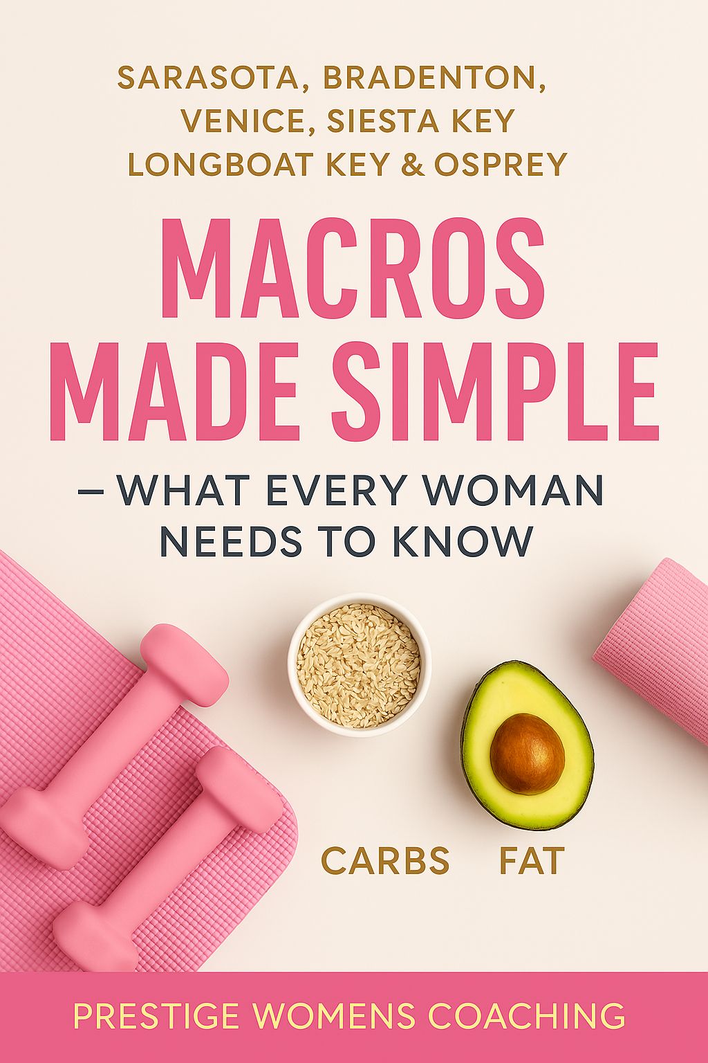 Macros Made Simple: What Every Woman Needs to Know (Sarasota, Bradenton & Gulf Coast Women’s Guide)
